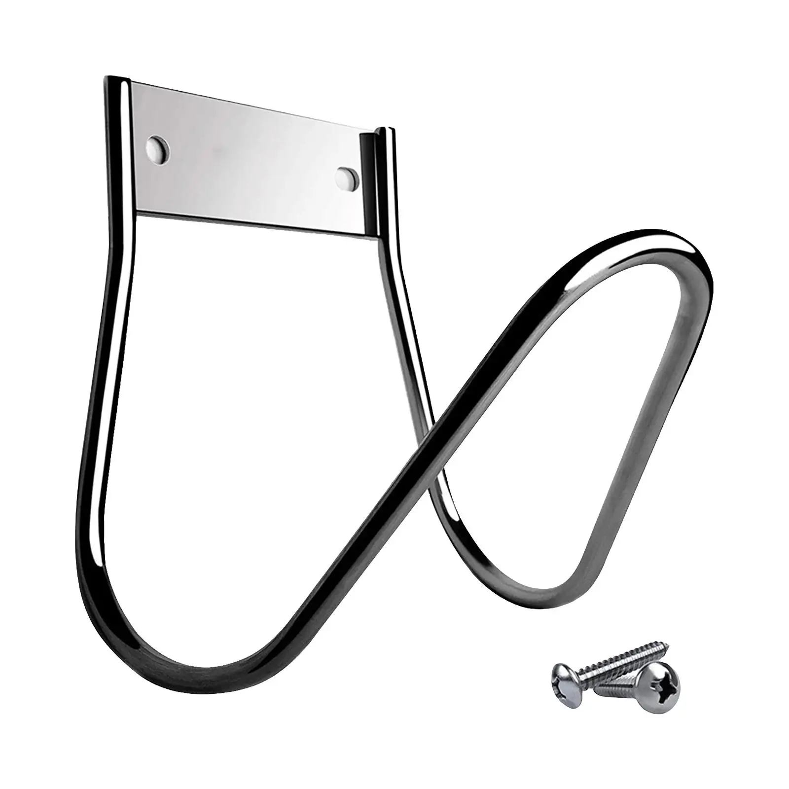 Hose Holder Reel Stainless Steel Garden Hose Holder Wall Mount for Garage Storage Extension Cords Pool Hose Hanger Water Hose