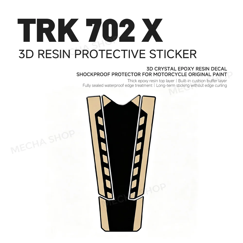 3D Resin Sticker Protection Kit Motorcycle Accessories For Benelli TRK 702X 2023 2024 2025 2026