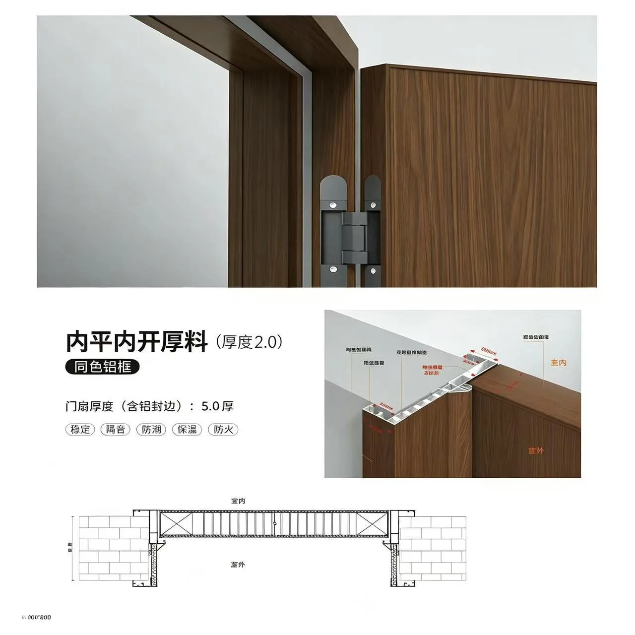 Solid Wooden Door PVC WPC Latest Designs Pictures Panel Interior Room MDF Main Doors for Houses for Bedroom Bathroom