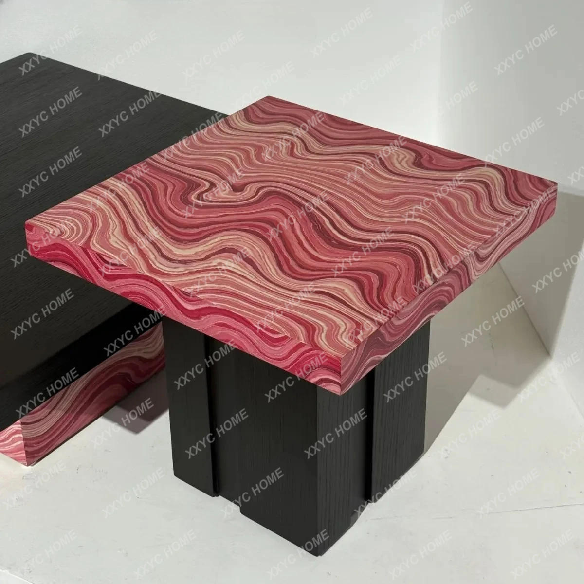 

Комбинированный журнальный столик в средневековом стиле для гостиной, минималистичный столик для хранения вещей, приставной столик к дивану