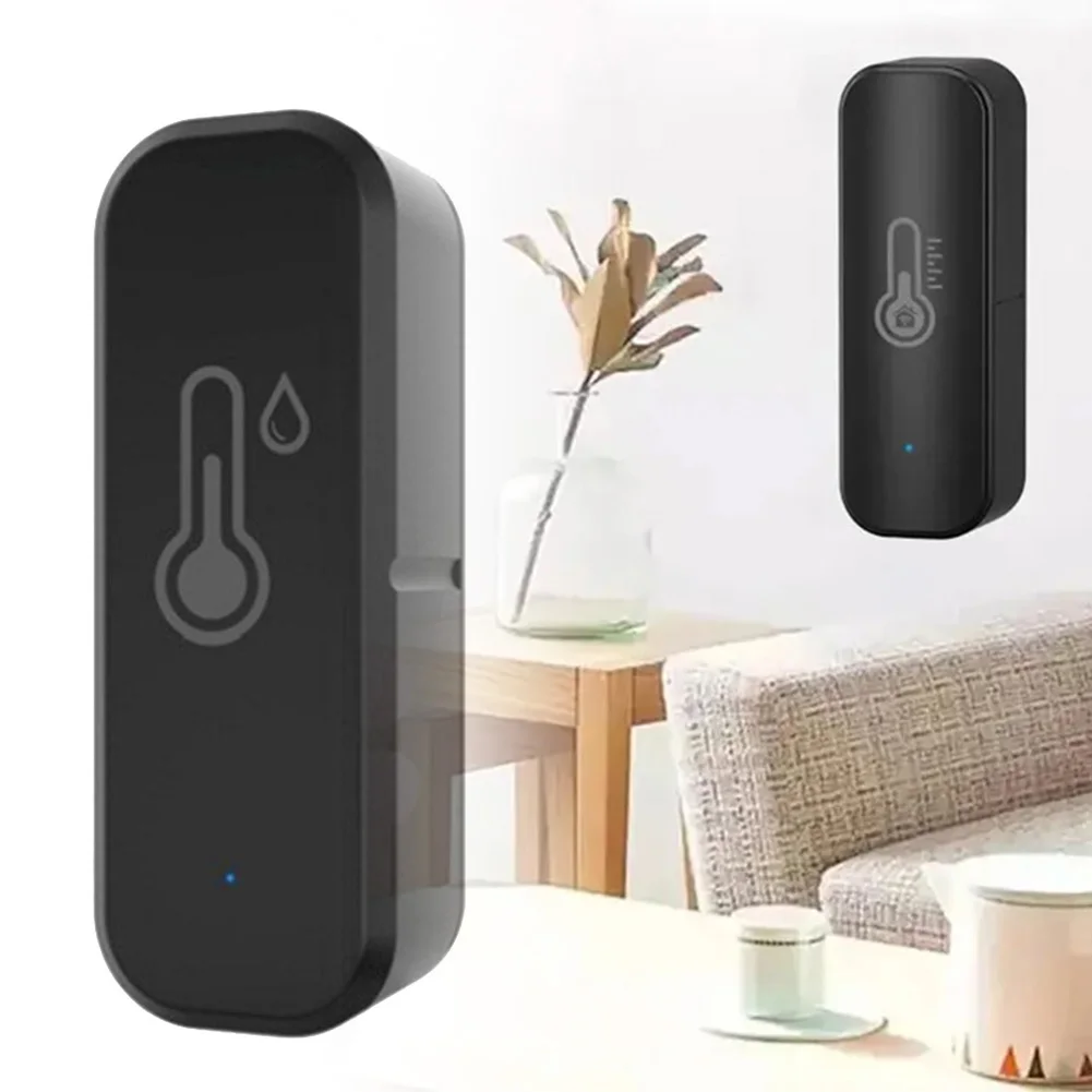 جهاز مراقبة درجة الحرارة والرطوبة الذي يتم التحكم فيه بالطبيق لـ Tuya لـ Zigbee تنبيهات الوقت الحقيقي على حدود متجاوزة
