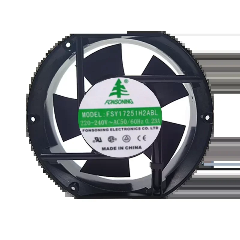 For FONSONING FSY17251H2ABL AC220V 0.23a Cabinet Fan FSY15050H2ABL