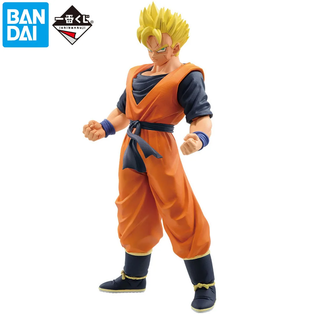 In Stock BANDAI Ichiban Kuji Dragon Ball Z Duel to the Future C Prize Future Son Gohan SSJ Figure Collectible Anime Model Toys