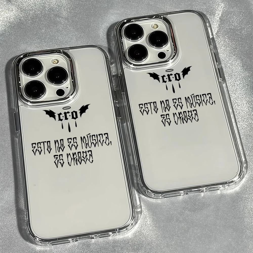 Luxury Large Window Candy Color Border Phone Case For iPhone 18 17 16 15 14 13 Pro Max Transparent  B-Barderos CRO