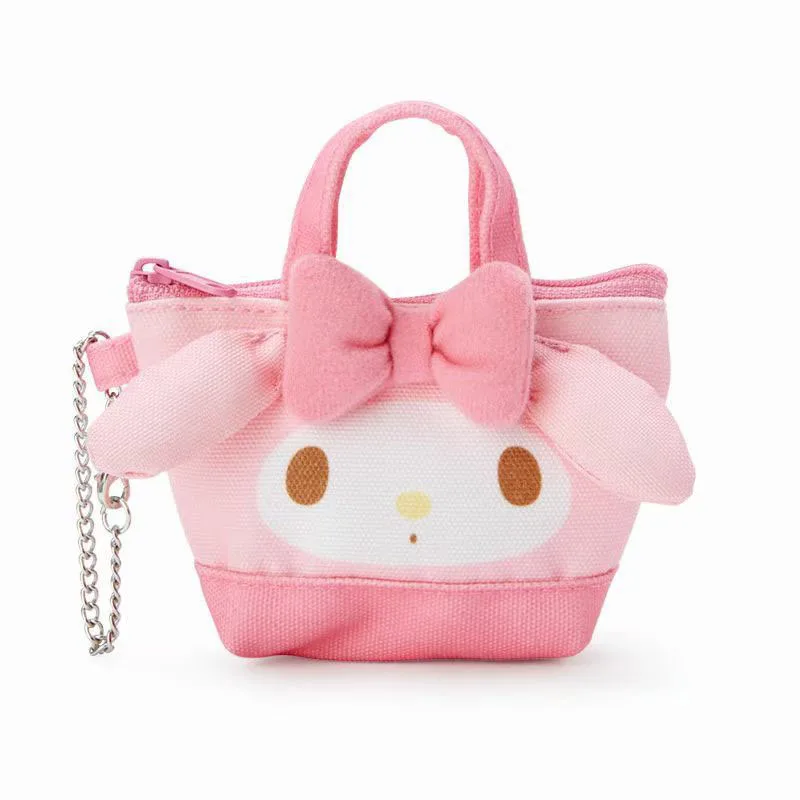 Sanrio Hello Kittys Kuromi Cinnamoroll My Melody Coin Purses Cute Cartoon Kawaii Mini Handbag Earphone Storage Bag Toy Girl Gift