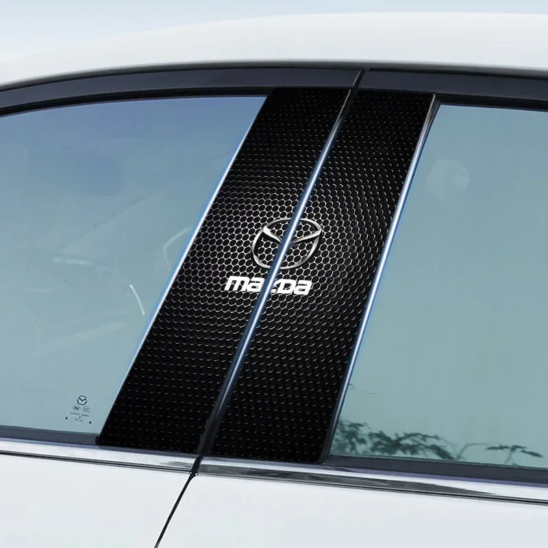 

Car B Pillar Sticker Decal For Mazda CX-4 CX-5 Mazda 6 Center Pillar Door Decorative Stickers Car Styling Accessories