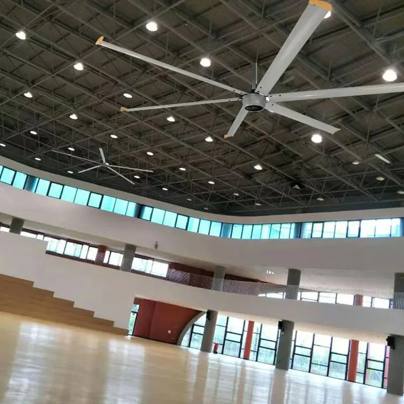 Hot SalesIndustrial Ventilation Remote Control Agricultural Ceiling Fan Permanent Magnet Brushless DC Motor