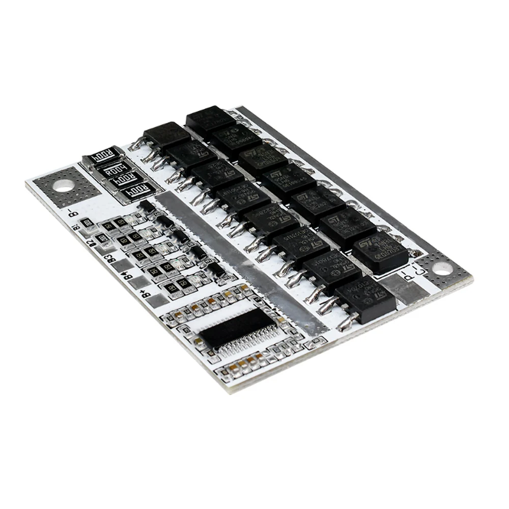 Circuit imprimé de Protection de batterie au Lithium ternaire 3S/4s/5s BMS 3.2V 3.7V 100A Li-ion Lmo, charge li-polymère divisée même Port