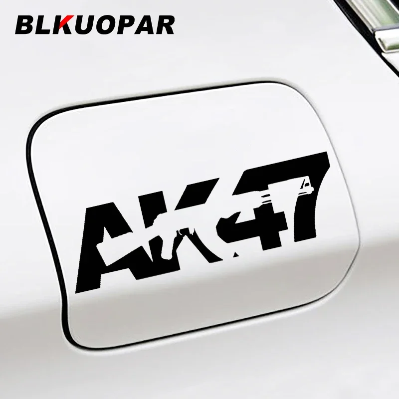 BLKUOPAR AK47 Car Sticker Waterproof Original Personalized Decal Creative Sunscreen Bumper Refrigerator Decor Car Door Protector