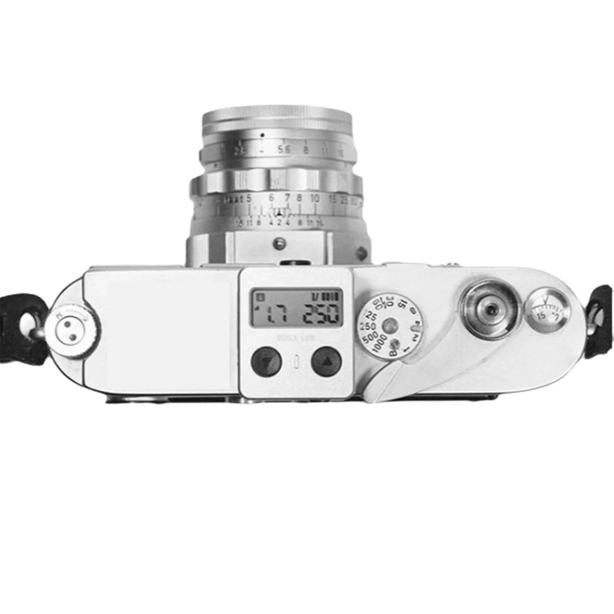 B53CC Light-Meter Photometer Single Reverse for Reflx Lab Rangefinder Camera Light Meter Silver