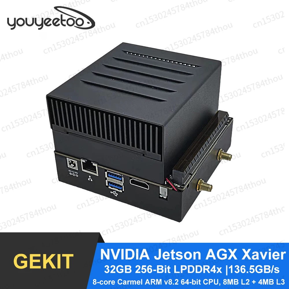 

LEETOP GE KIT agx xavier Альтернатива для NVIDIA Jetson AGX XAVIER Комплект макетной платы 8-ядерный Carmel ARM Активный охлаждающий дизайн