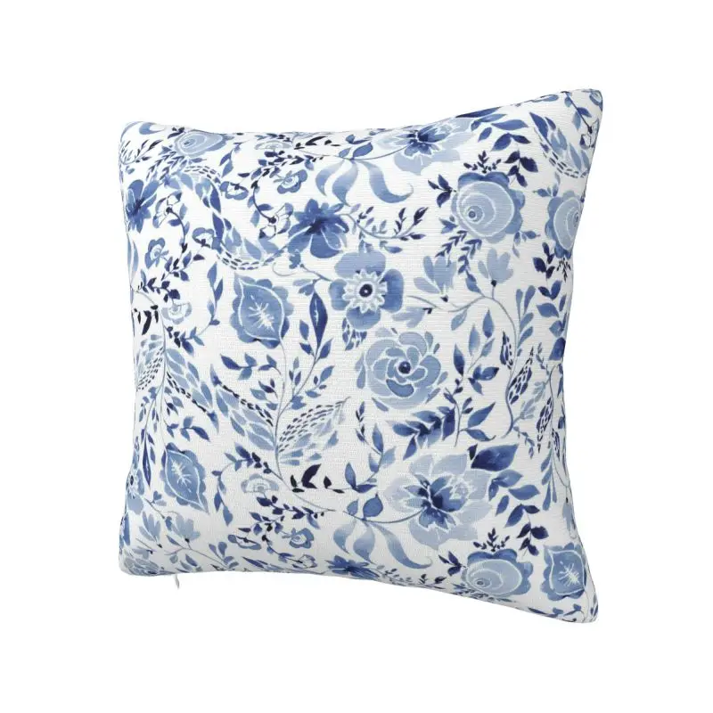 Custom Soft Bloom Wildly Throw Pillow Cover Home Decor Square Cushion Cover Pillowcover for Living Room