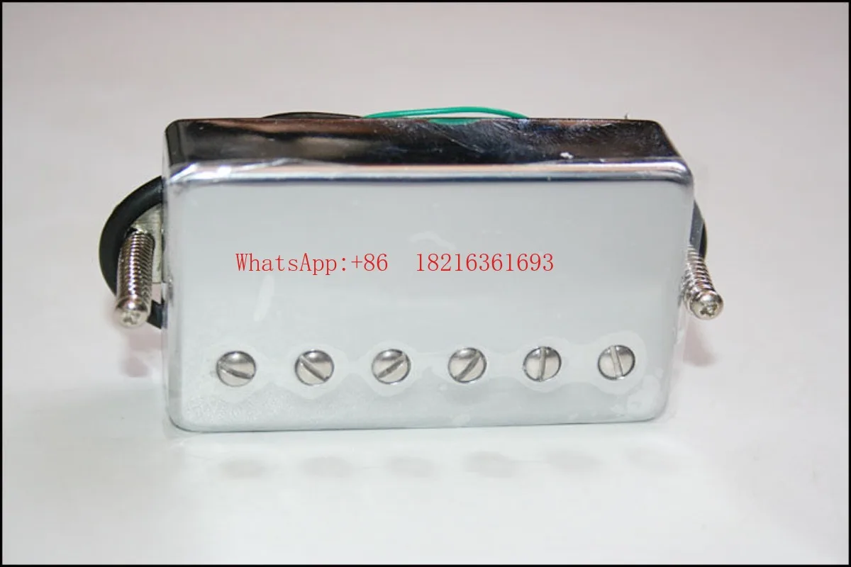RH-60 Silver Iron Shell Electric Guitar Bridge Position Pickup, Can Be Cut Single