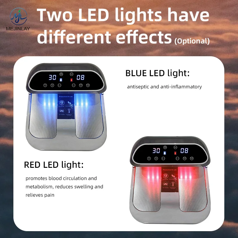 New Function Tera PEMF Massage Foot Device Improve Blood Circulation Eliminate Dampness P90 P99 Remote Control