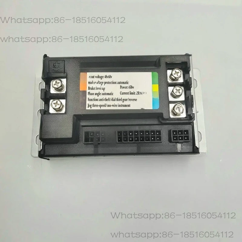 

Sine Wave Controller 48v60v450w 9MOSFET 25A ELECTRIC BIKE ACCESSARIES SCOOTER Control Unit TRICYCLE ATV UTV CONVERSION PARTS