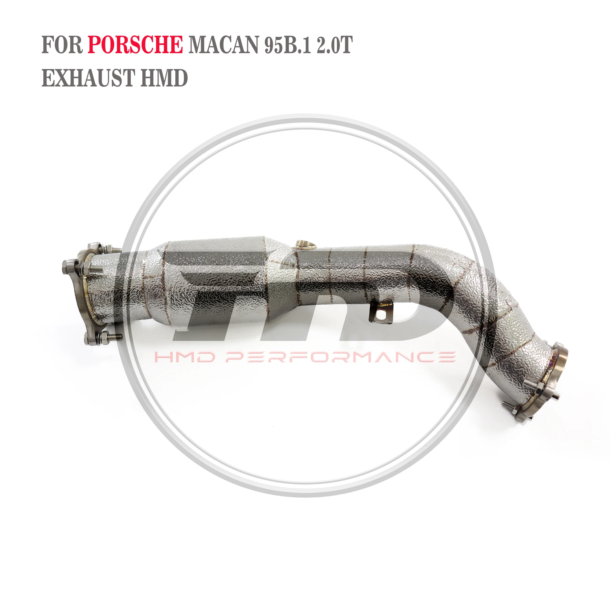 

HMD Exhaust System High Flow Performance Downpipe for Porsche Macan 95B.1 2.0T With Heat Shield