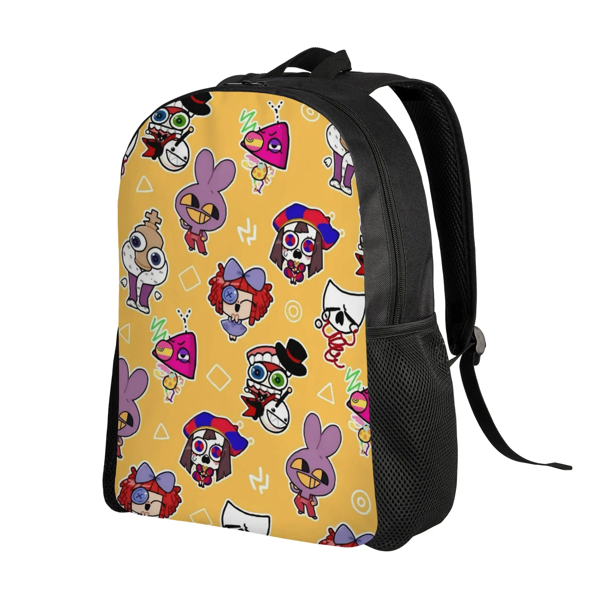 Pomnis Jaxs Ragathas Backpack for Men Women Student Daypack A-Amazings D-Digitals C-Circuse Laptop Computer Canvas Bags Outdoor