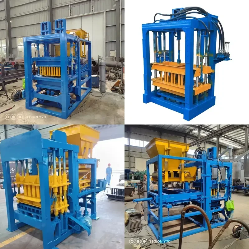 2026 CE 2025 Commercial Small Commercial Engine Mobile Brick Making Machine Energy Saving