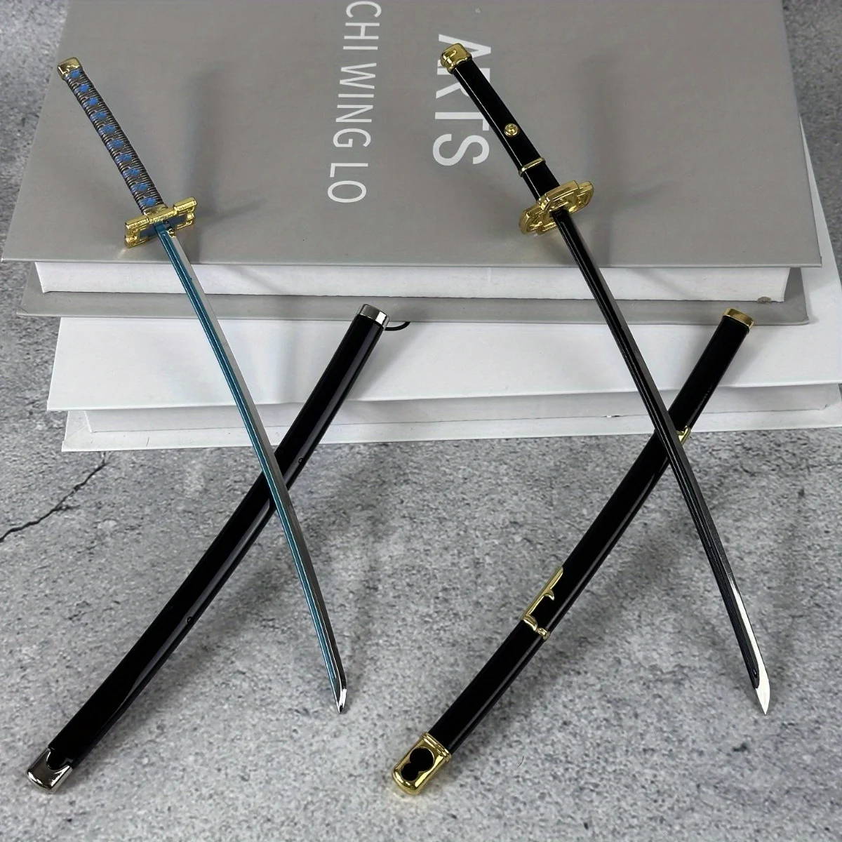 10in Muichirou Katana Real Japanese Katana Small Original Samurai Sabre Metal Demon Slayer Sword Ainme Kimetsu No Yaiba Gift