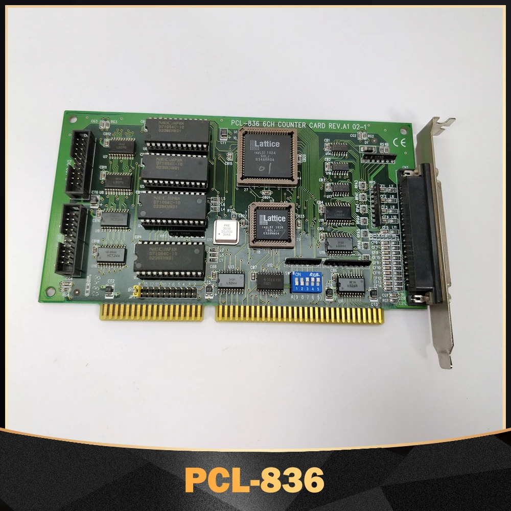 6CH COUNTER CARD REV.A1 For Advantech Multifunctional Data Acquisition Card PCL-836