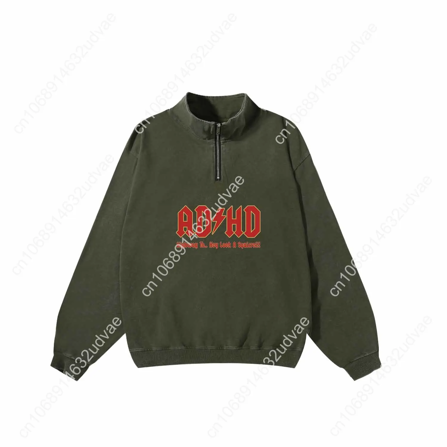 

Go All Out Adult ADHD Highway to Hey Look A Squirrel Funny Music Retro Sweatshirt Man Woman Teenager Vintage Sleeved Tshirt