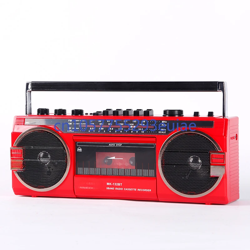 New four-band recorder, tape player, tape recorder, radio USB SD card with Bluetooth function