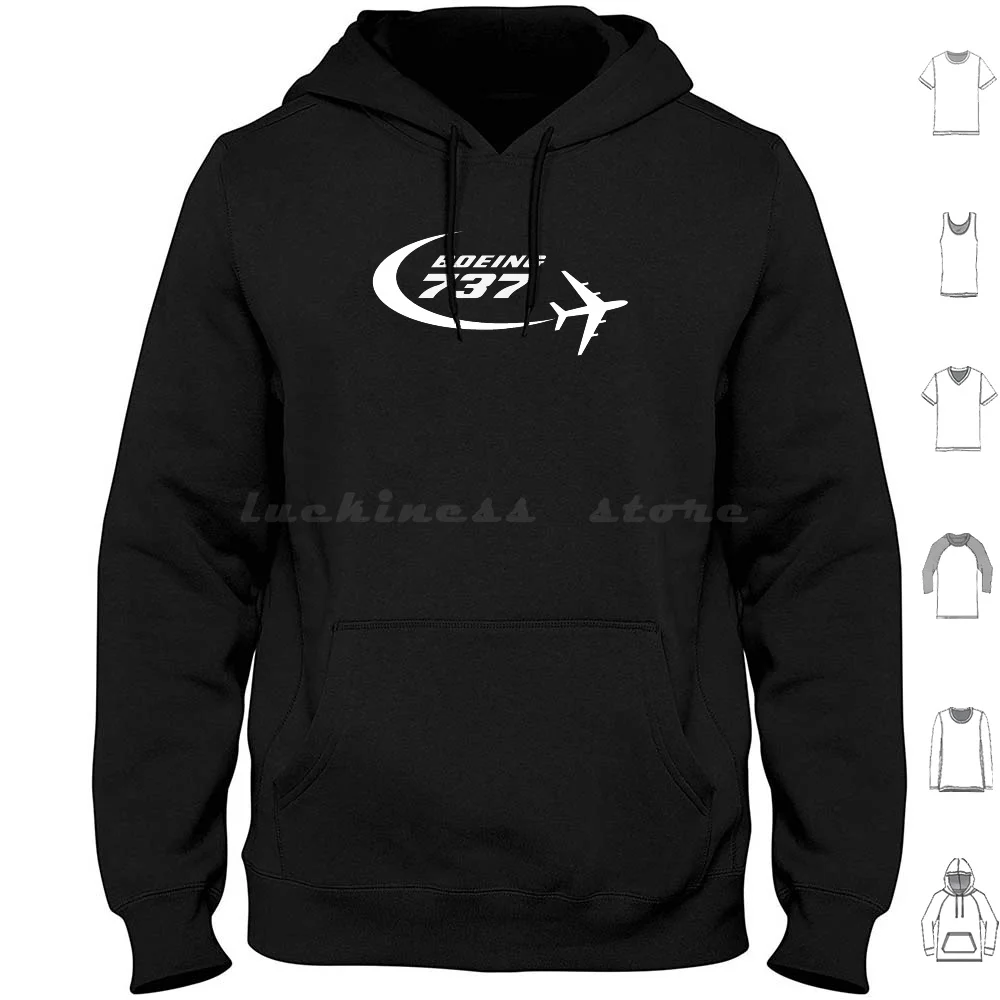 

Boeing 737 Hoodie cotton Long Sleeve Aviation Jet Plane Pilot Captain Cabin Airways Boeing Aeroplane Autopilot