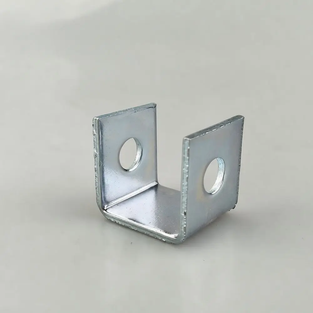 U Shaped Pipe Support Bracket Heavy Duty Steel Pipe Clamp Fixing Hardware For Commercial Pipe Installation Plumbing Fittings