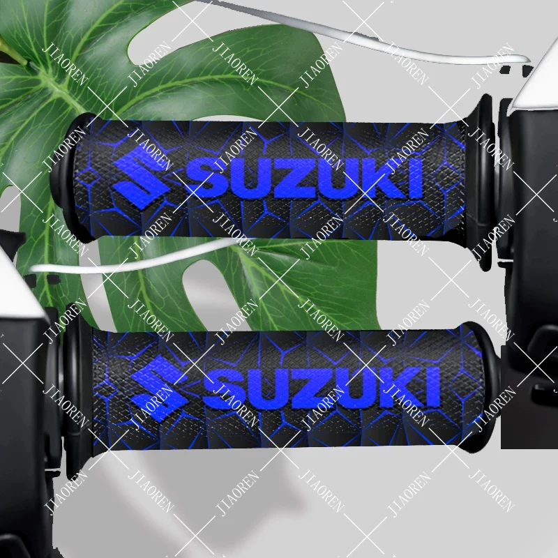 

Blue Motorcycle Handlebar Suzuki Logo Stickers Waterproof Slip-resistant Decals Gsxr1000 Gsr600 Gsxr600 Gsxr400 GSX S750