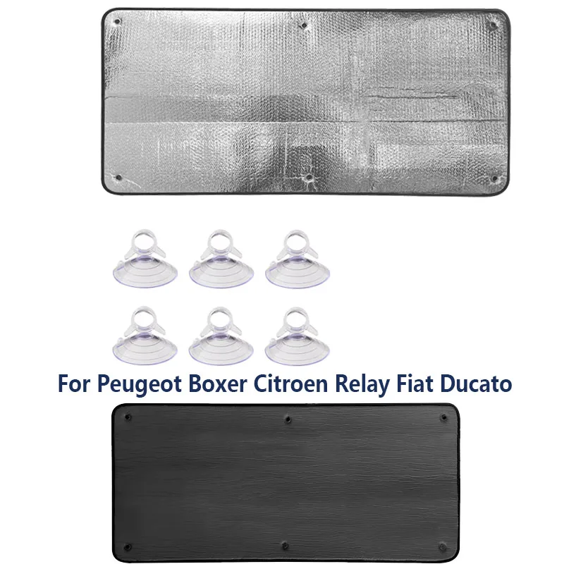 

Thermal Blinds Sliding Door Window Insulation Cover for Peugeot Boxer Citroen Relay Fiat Ducato Motorhome Caravan All-Seasons
