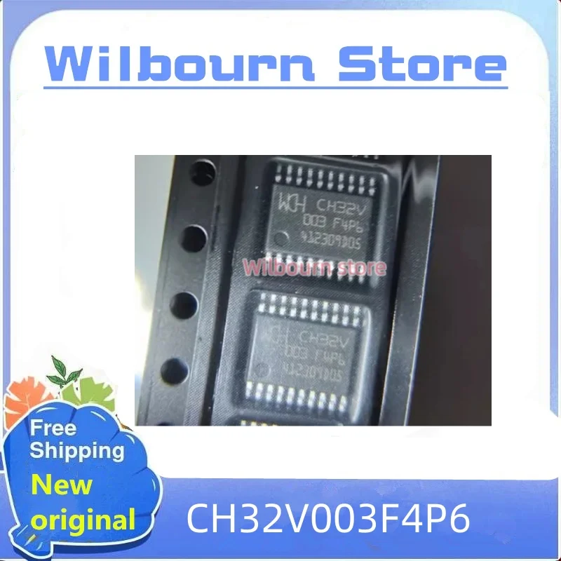 50pcs-100pcs/lot  CH32V003F4P6 CH32V003 TSSOP-20 NEW