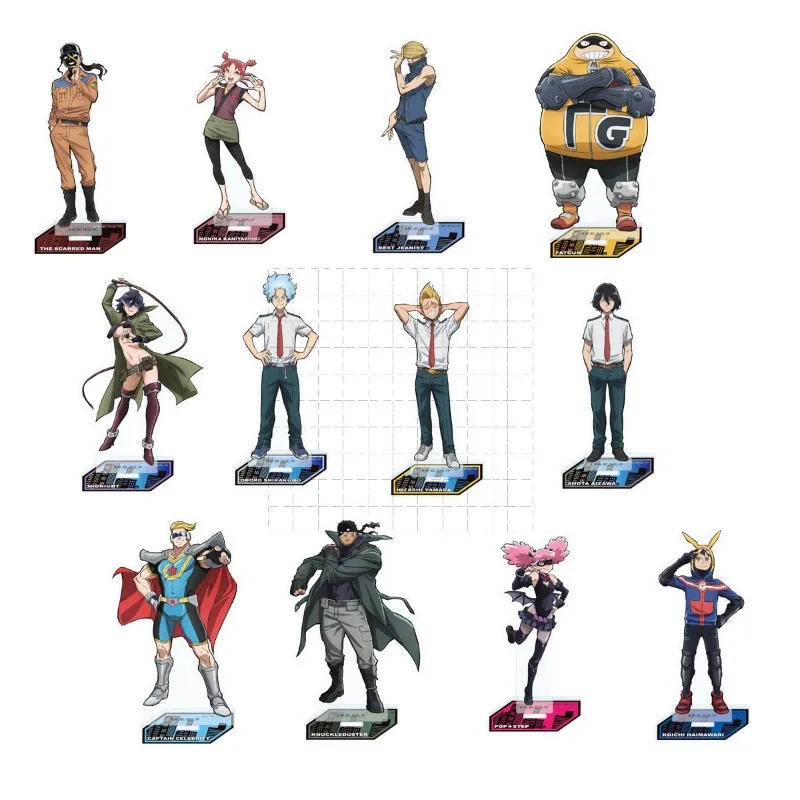 Koichi Haimaru Pop Step Aizawa Shouta Knuckleduster The Crawler Enigma Placa Acrílica Decorativa Figuras de Anime