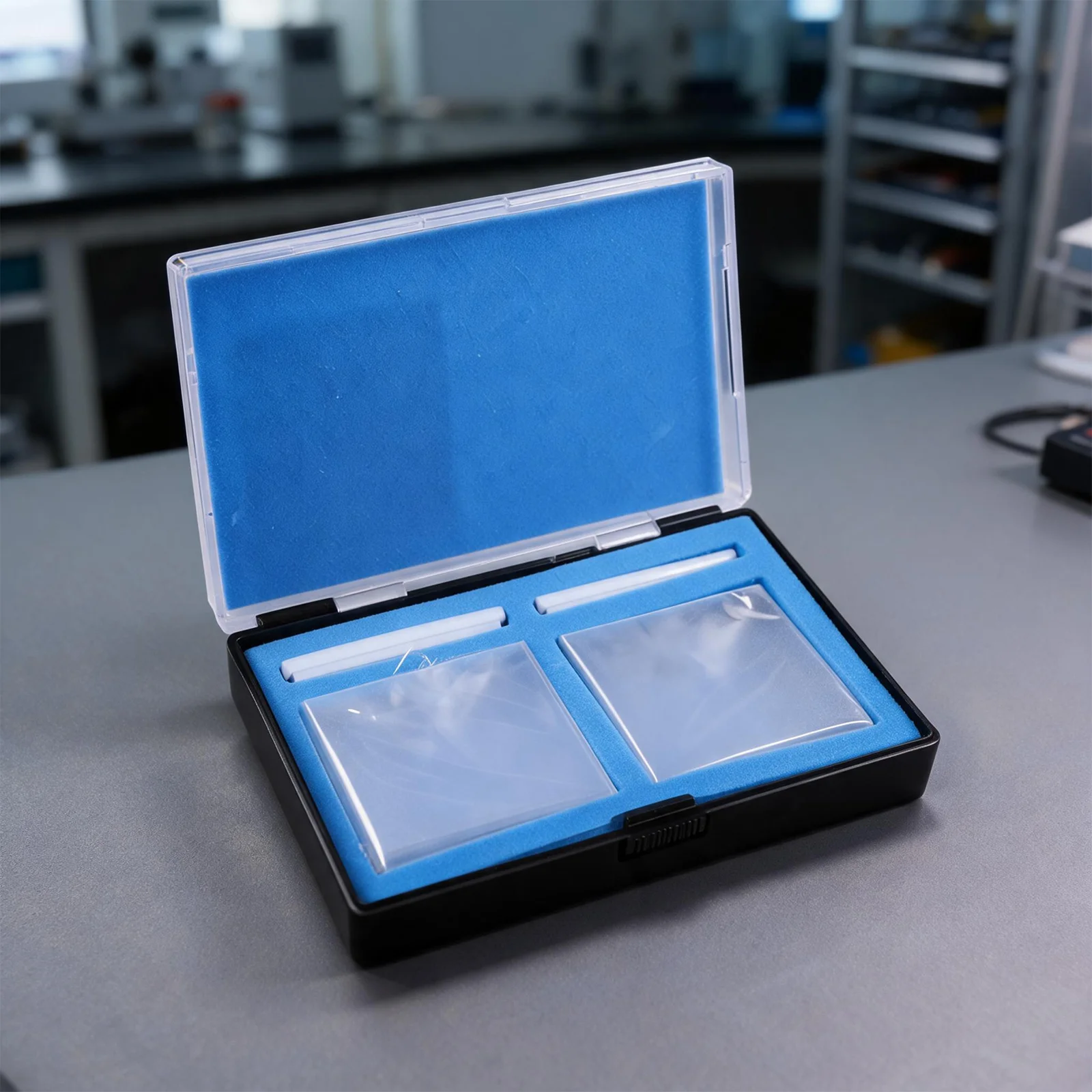 Clear Quartz Material 50mm Cuvette Optical Analysis Laboratory Experiments Heat Resistant Up To 600 C Premium Purity Quartz