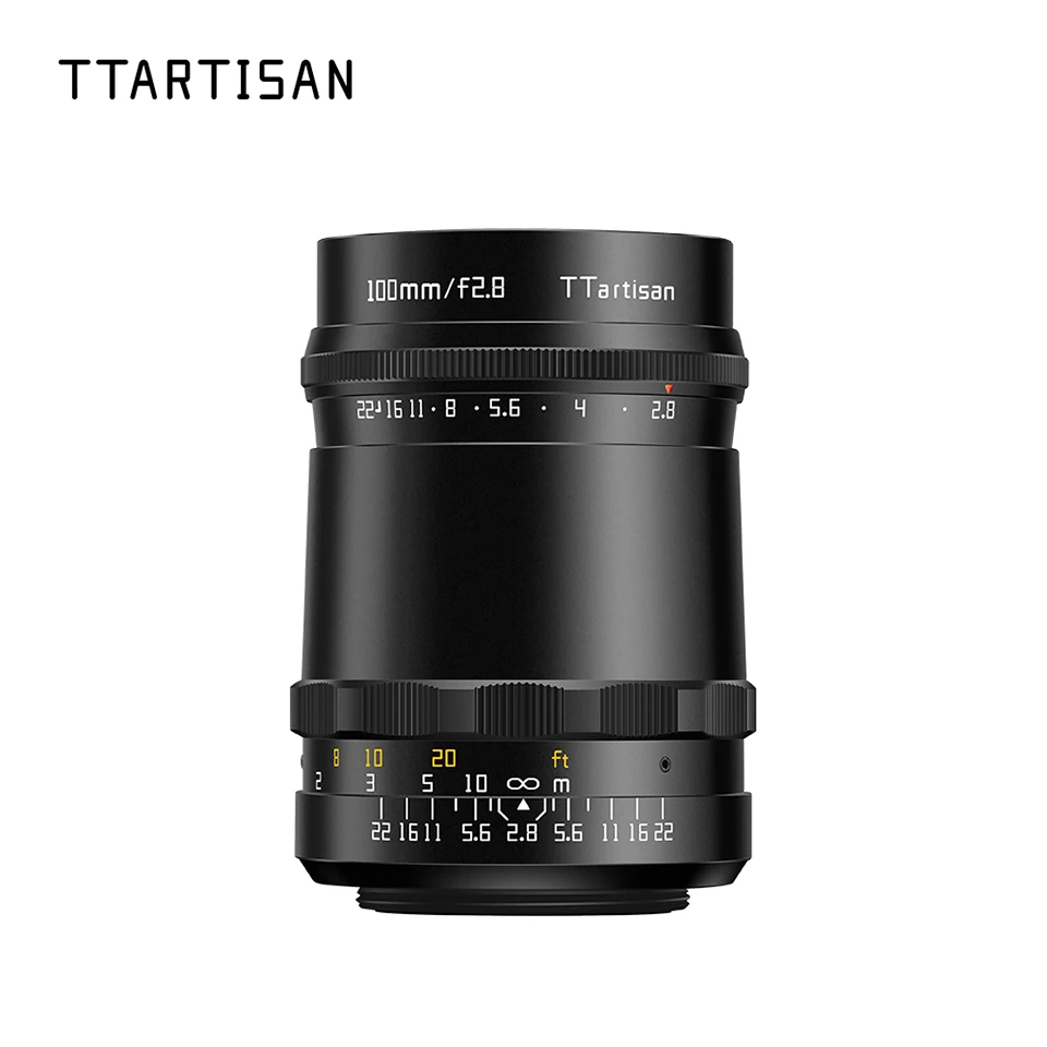 TTArtisan 100mm F2.8 MF Full Frame Soap Bubble Bokeh Camera Lens for M42-Mount Adapt to Sony E Fujifilm XF Nikon Z-Mount