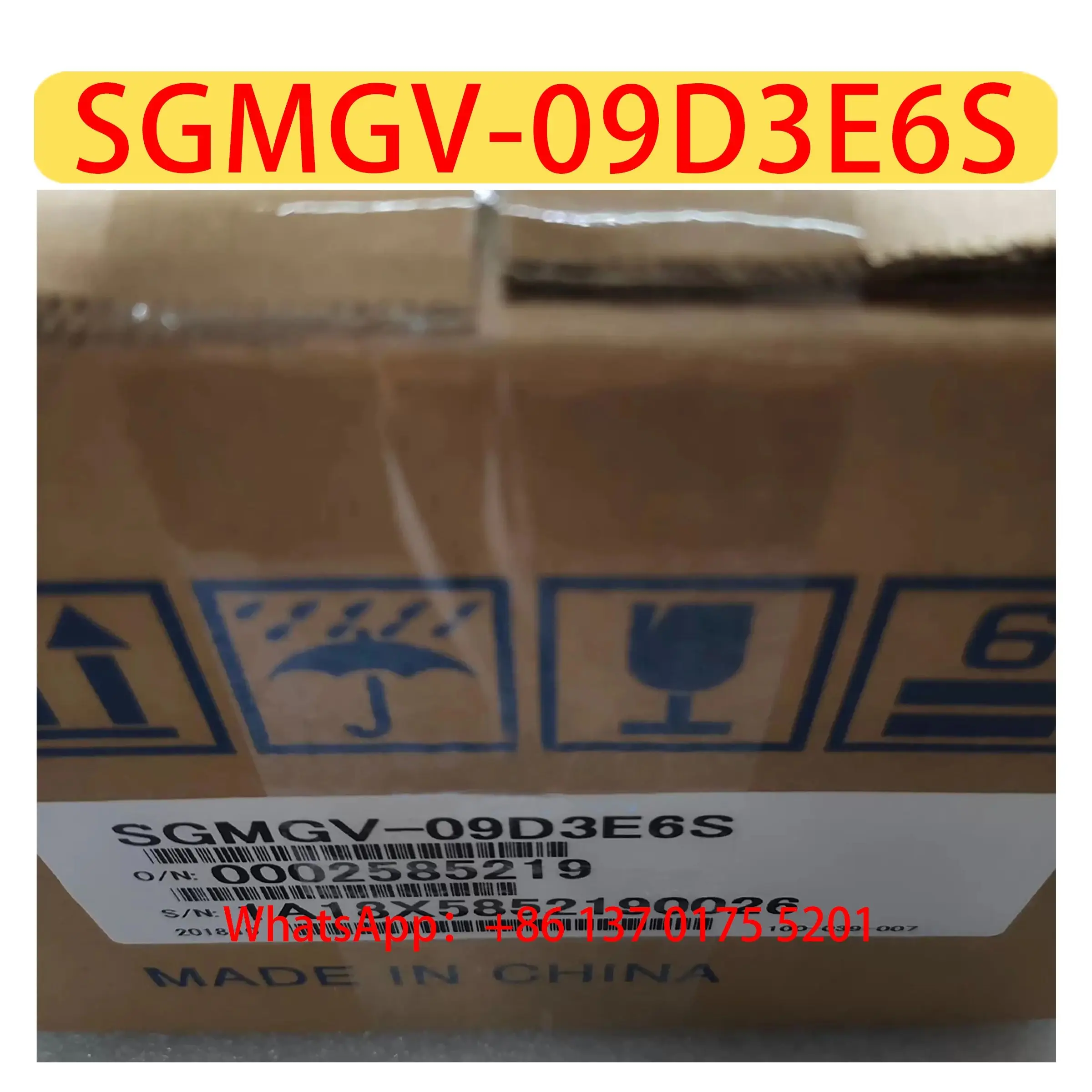 

SGMGV-09D3E6S Совершенно новый оригинальный серводвигатель, быстрая доставка.