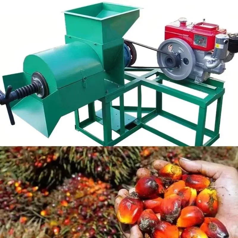 Red Palm Fruit Oil Press Machinery Mill Production Line Palm Oil Pressing Machine