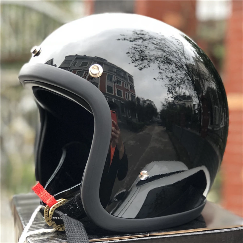 

TT&COCASCOS 500TX Half Face Motorcycle Helmet Chopper Street Riding Safety Cascos Para Moto Capacete Jet Casque Dot Ece Approved