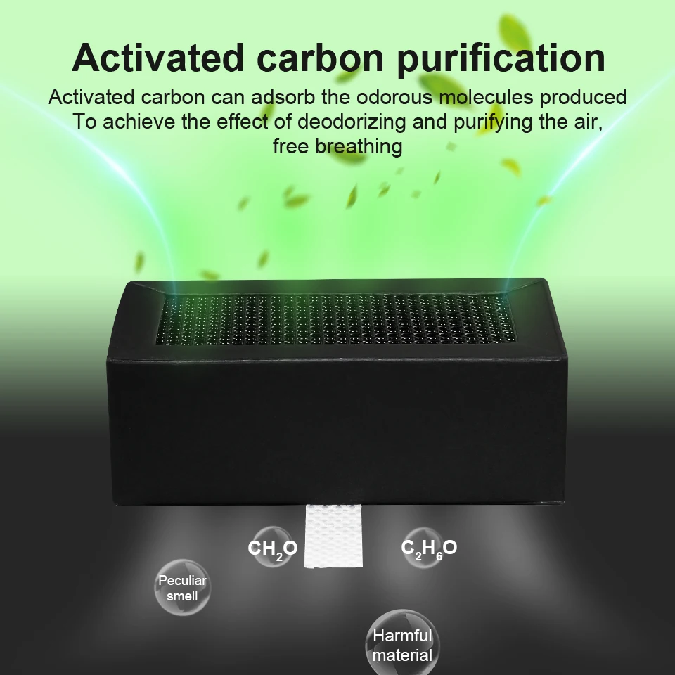 For Bambu Lab P1 X1 Activated Carbon Filter Air purifier Filter Replacement ,with Bambu Lab X1 X1C P1P P1S 3D Printer Parts