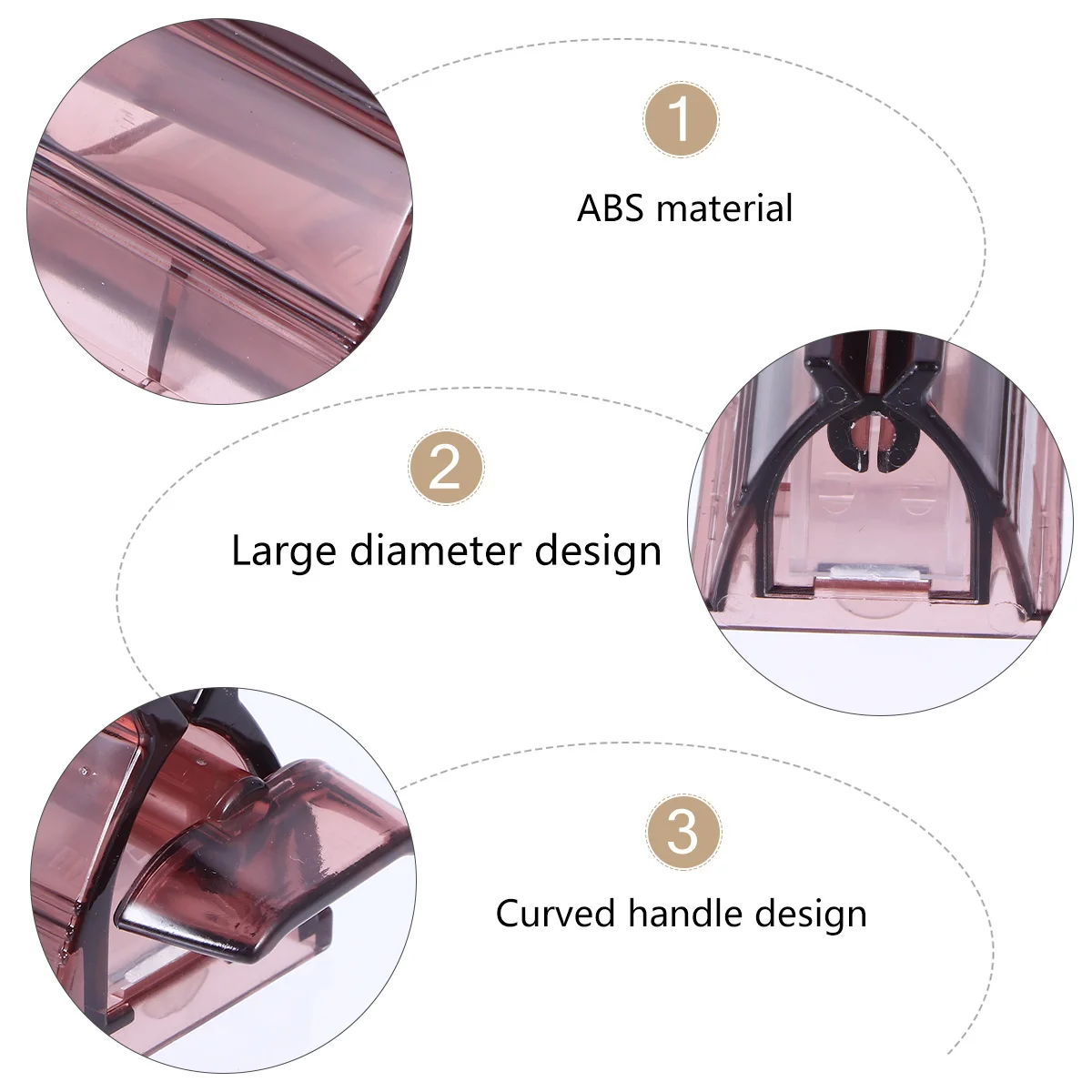 

3pcs Toothpaste Extruder Manual Squeezer Compact Elastic Opening Reusable Dispenser For Adults Kids Disassemblable Toothpaste