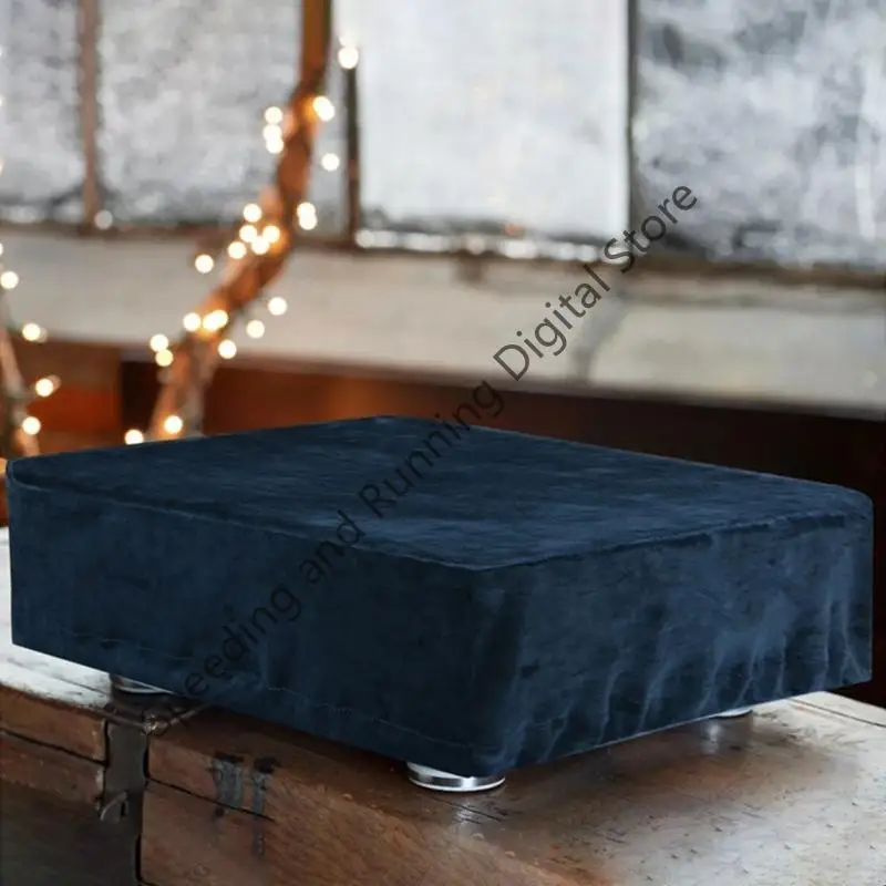 Penutup Debu Meja Putar Lengan Meja Putar Elastisitas Spandeks Lengan Casing Debu Meja Putar Dapat Dilipat untuk Audio-Technica AT-LP120XUSB