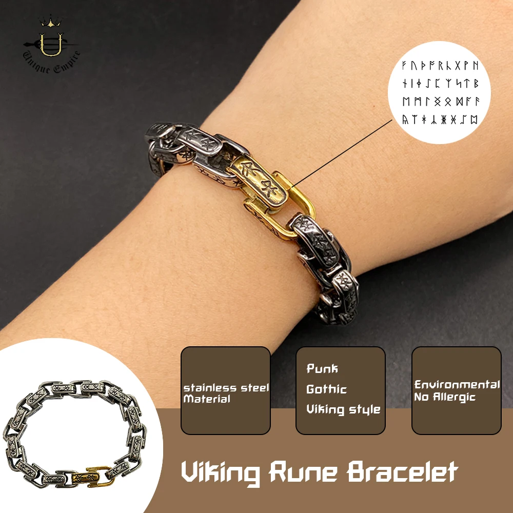 

Men's Eternal Night Oath Bracelet Stainless Steel Fashion Jewelry for Men Fashionable and Durable is the perfect gift for him.