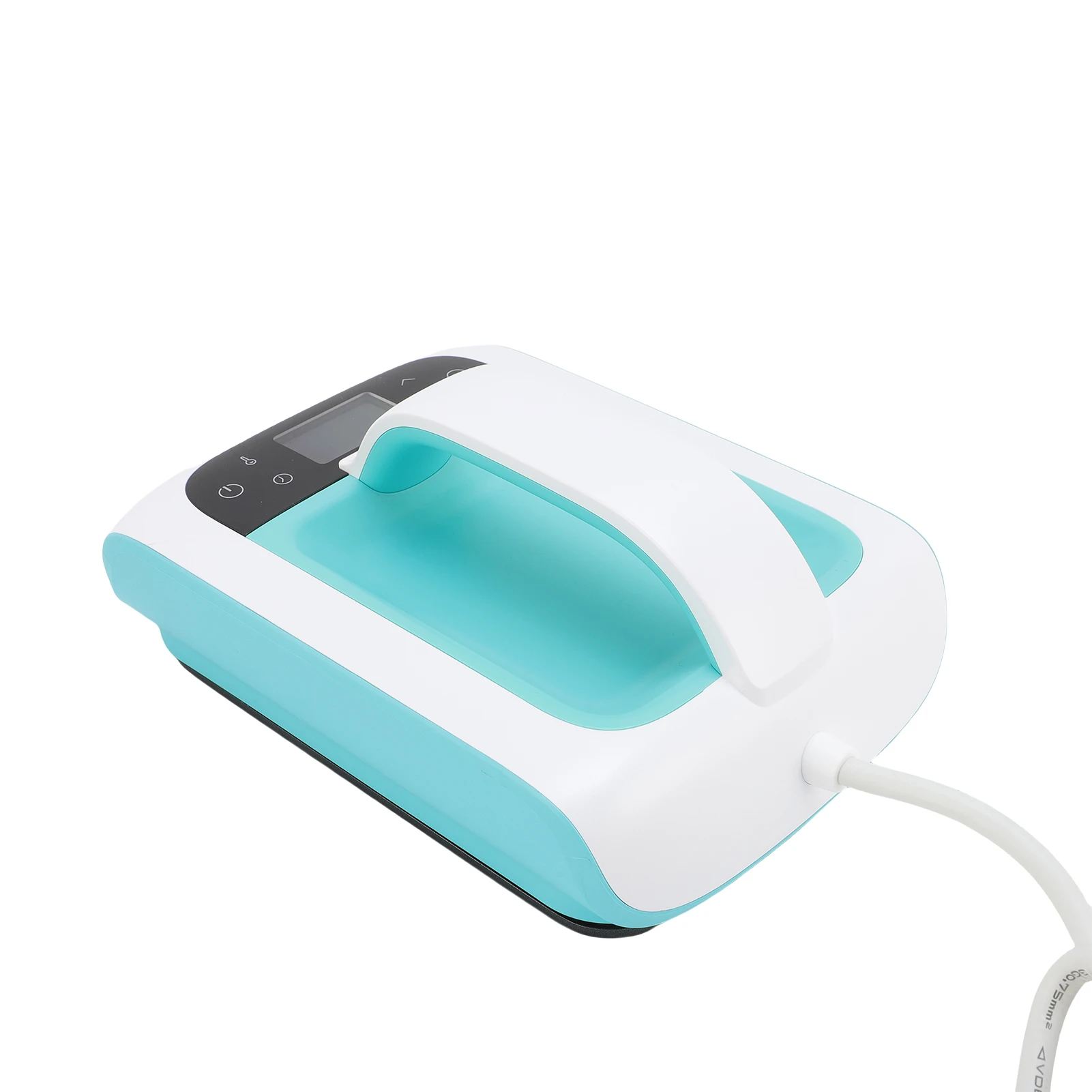 

DIY Heat Press Machine for T-Shirts 7x4.8in Heating Transfer Iron Press Fast Heat Up Adjustable Temperature Timer Small Business