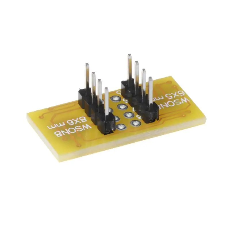 1pc 2 WSON8 To DIP8 Programmer Adapter Board QFN8/DFN8 To DIP8 & WSON8/MLF8 To D Drop shipping