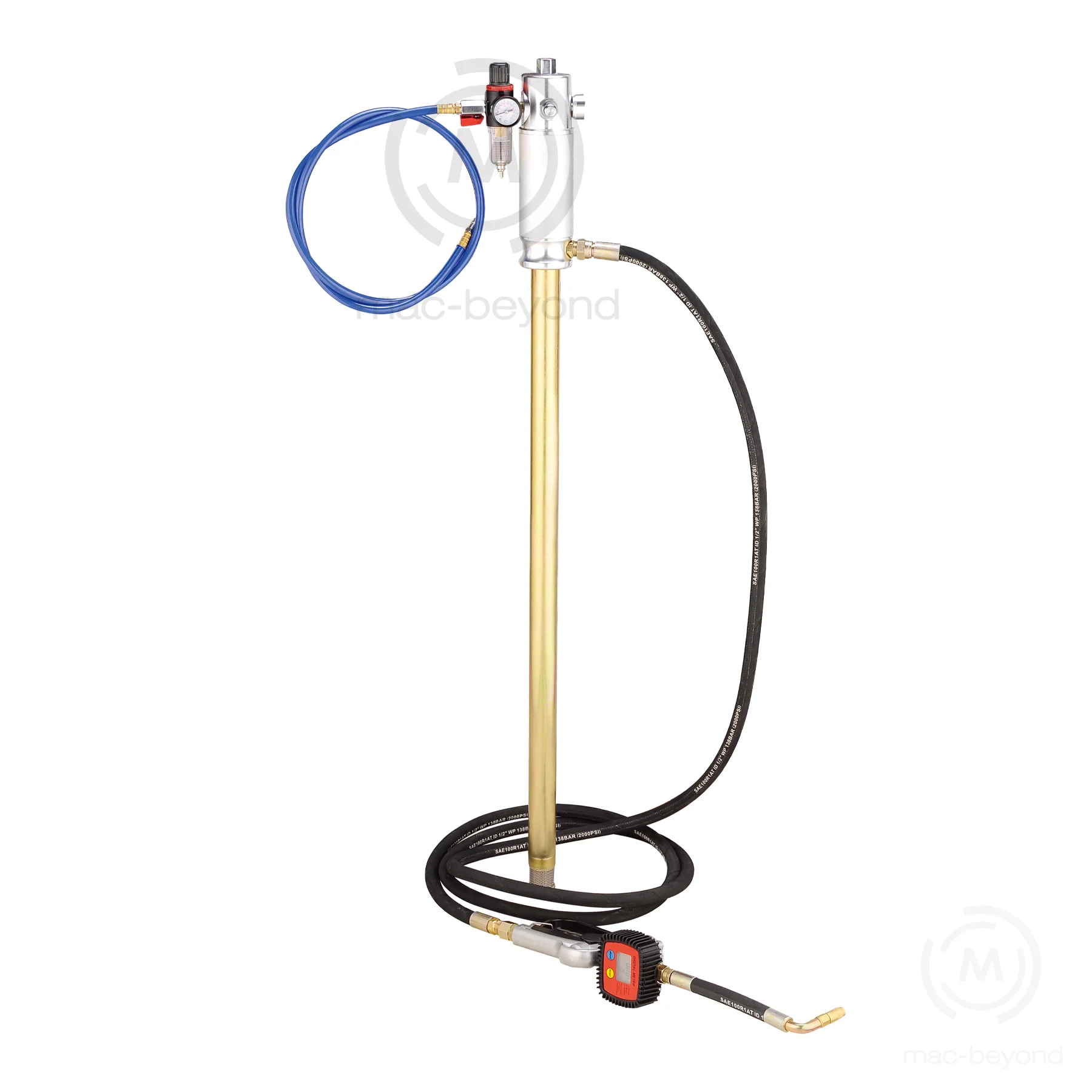 

Пневматический смазочный насос с масляным пистолетом Насос для заправки смазки с соплом Насос для заправки смазочного масла