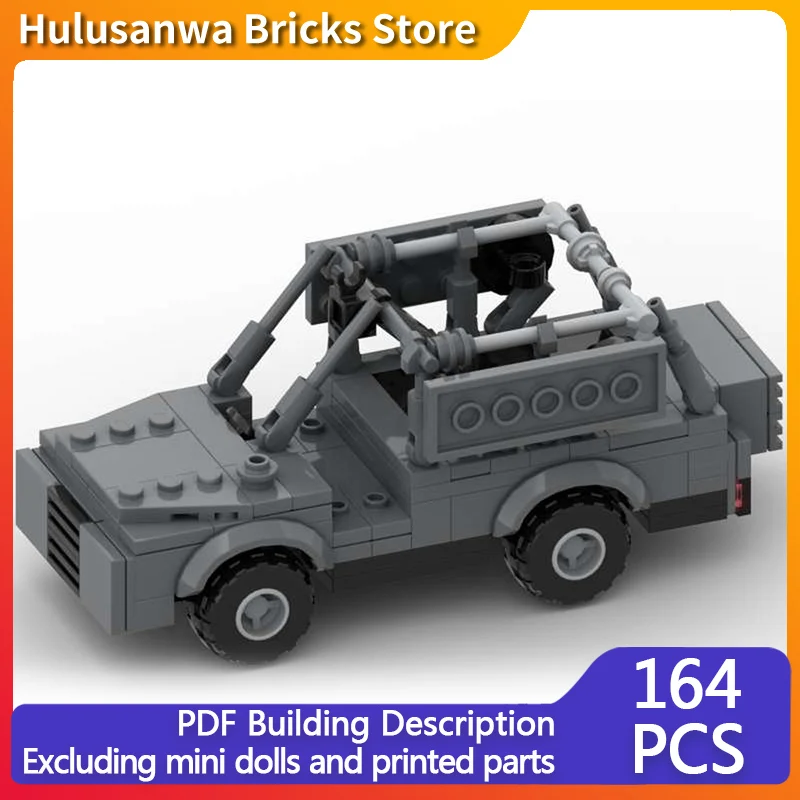 WMIK V2 Licht gepantserde automodel MOC Bouwstenen Oorlogsuitrusting Modulaire technologie Geschenken Vakantie Monteer kinderspeelgoed Pak