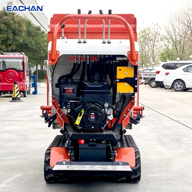 EACHAN Good Quality CE EPA Crawler Dumper Hydraulic Steering Crawler Dumper Engineering Road Machinery Dumper Truck Customized view 5