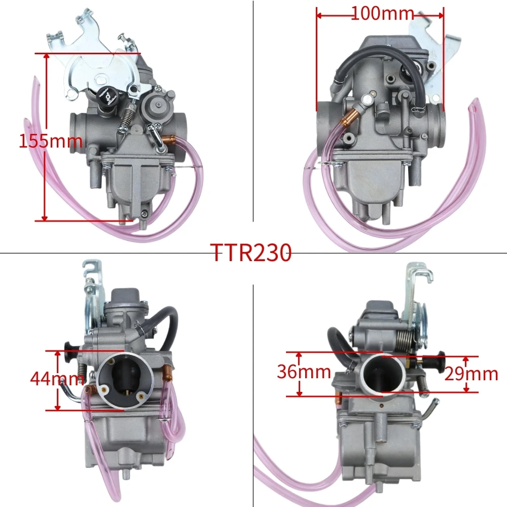 For Yamaha TTR-230 TTR230 2005-2009 Off Road Dirt Pit Bike Motorcycle Carburetor Replace 1C6-14301-00-00
