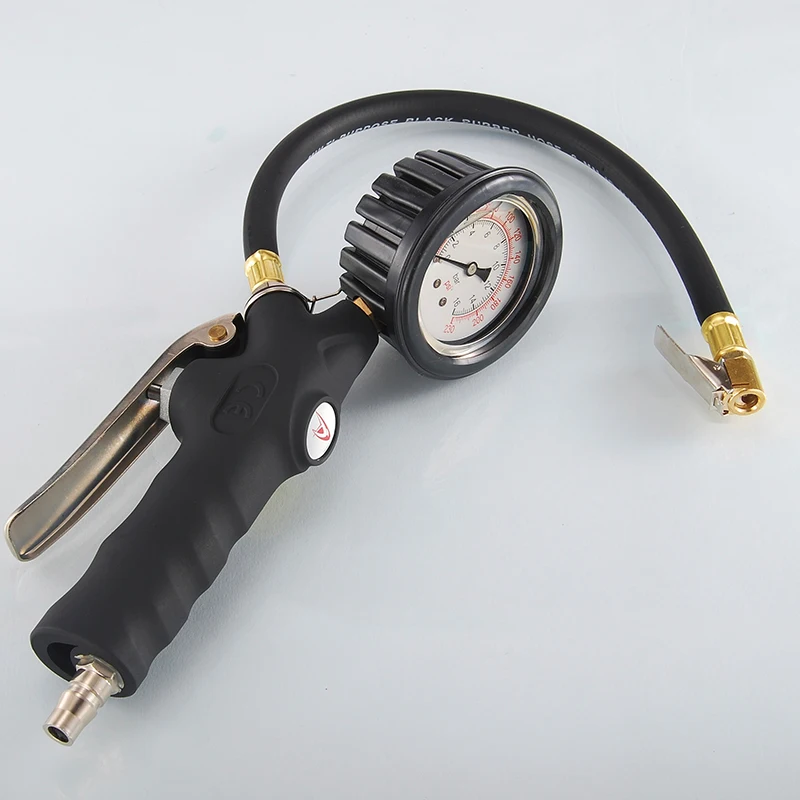 Professional Portable Oil Dial Tire Inflator with Pressure Gauge  Inflation Gun Inflating Tyre DP-702