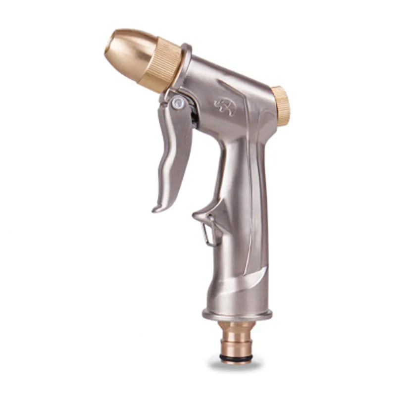 

Metal copper aluminum alloy paint gun Washing Car high pressure water gun shower multi - function water gun Nozzle sprinkler