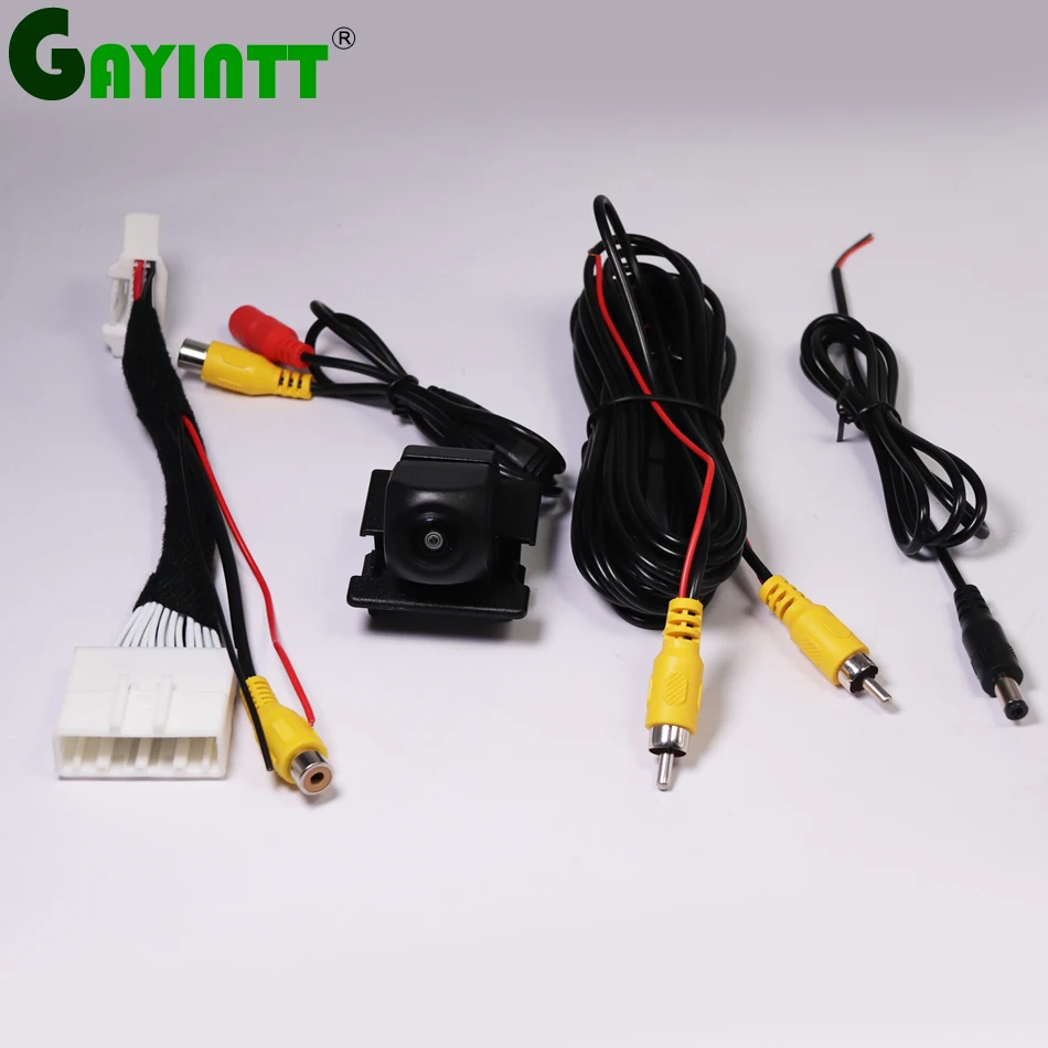 

GAYINTT 170 Degree 28Pin Adapter Cable With Car Rear View Camera for Mazda 2 Demio DJ 5 Doors Hatchback 2014 2015 2016 2017 2018